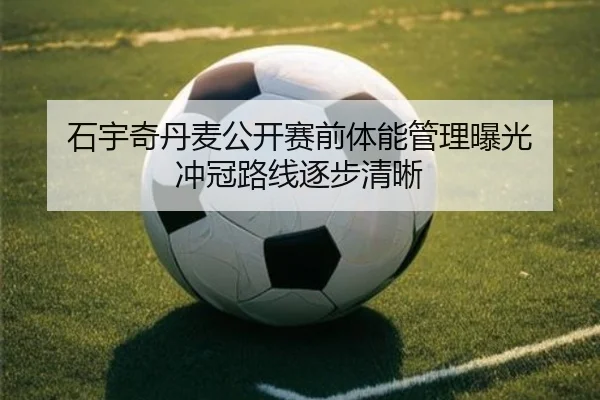 石宇奇丹麦公开赛前体能管理曝光 冲冠路线逐步清晰 | xingkong